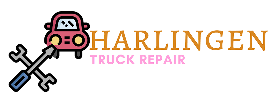 this image shows harlingen truck repair logo